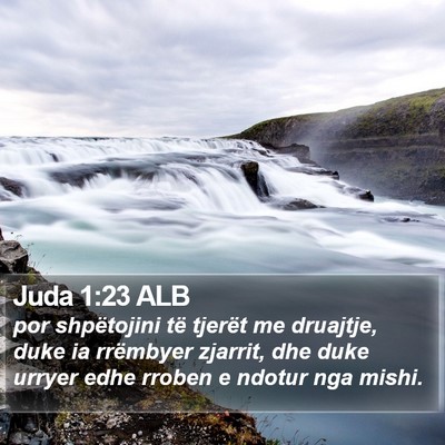 Juda 1:23 ALB Bible Verse Image