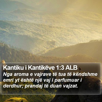 Kantiku i Kantikëve 1:3 ALB Bible Verse Image