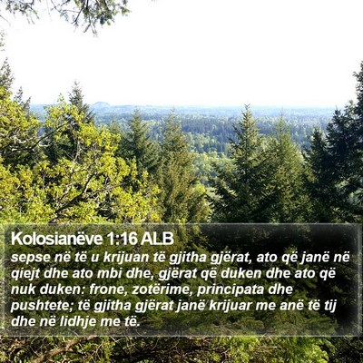 Kolosianëve 1:16 ALB Bible Verse Image