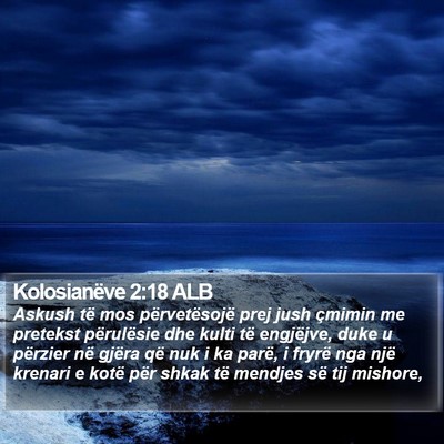 Kolosianëve 2:18 ALB Bible Verse Image