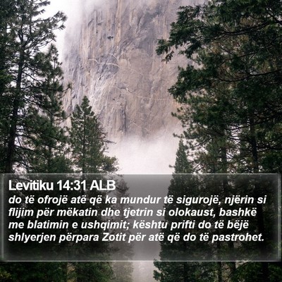 Levitiku 14:31 ALB Bible Verse Image
