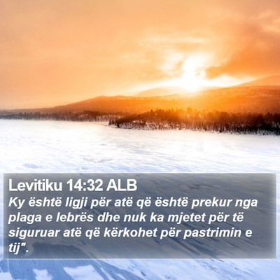 Levitiku 14:32 ALB Bible Verse Image