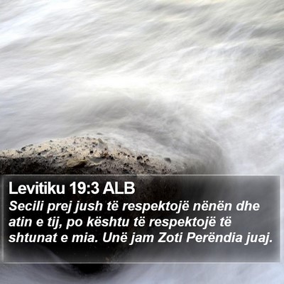 Levitiku 19:3 ALB Bible Verse Image