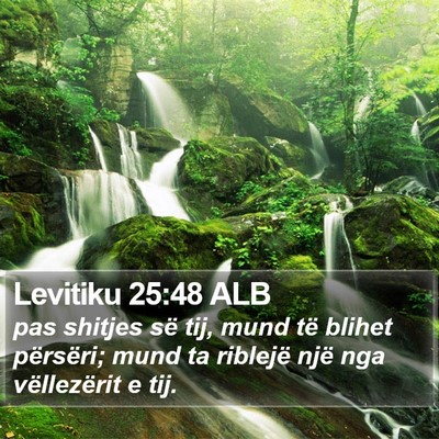 Levitiku 25:48 ALB Bible Verse Image