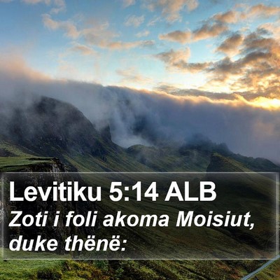 Levitiku 5:14 ALB Bible Verse Image