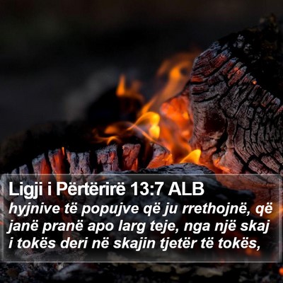 Ligji i Përtërirë 13:7 ALB Bible Verse Image