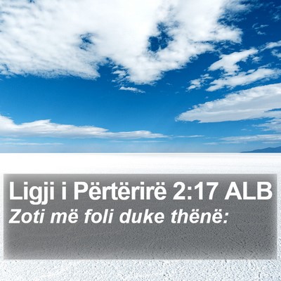 Ligji i Përtërirë 2:17 ALB Bible Verse Image