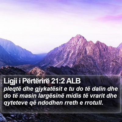 Ligji i Përtërirë 21:2 ALB Bible Verse Image