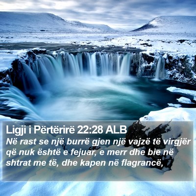 Ligji i Përtërirë 22:28 ALB Bible Verse Image