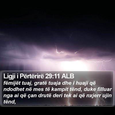 Ligji i Përtërirë 29:11 ALB Bible Verse Image