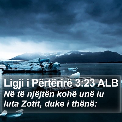 Ligji i Përtërirë 3:23 ALB Bible Verse Image