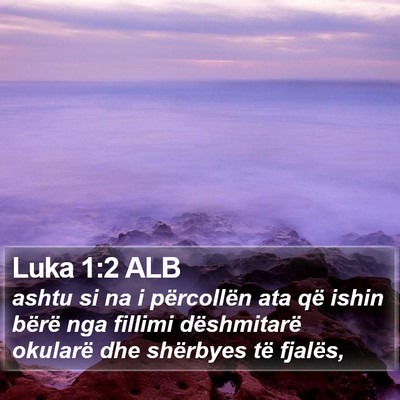 Luka 1:2 ALB Bible Verse Image