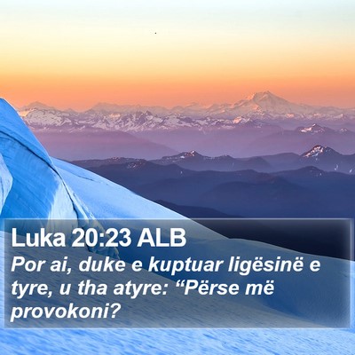 Luka 20:23 ALB Bible Verse Image