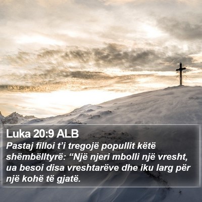 Luka 20:9 ALB Bible Verse Image