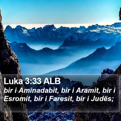 Luka 3:33 ALB Bible Verse Image