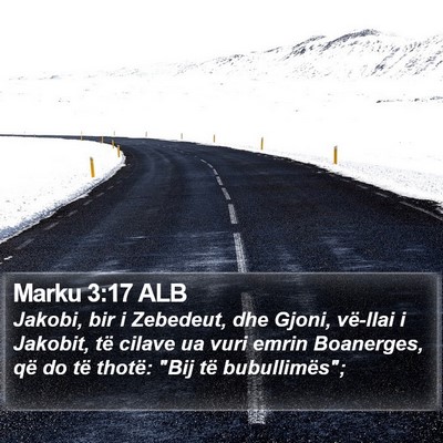 Marku 3:17 ALB Bible Verse Image
