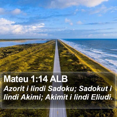 Mateu 1:14 ALB Bible Verse Image