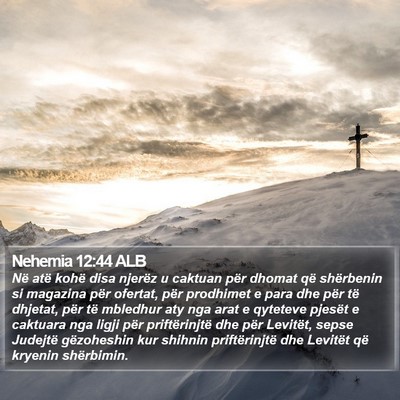 Nehemia 12:44 ALB Bible Verse Image