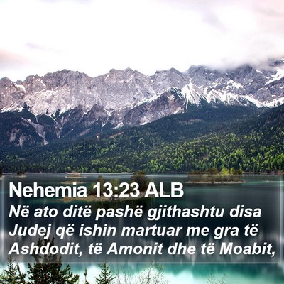 Nehemia 13:23 ALB Bible Verse Image