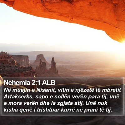 Nehemia 2:1 ALB Bible Verse Image