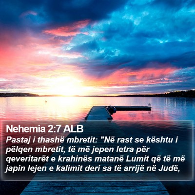 Nehemia 2:7 ALB Bible Verse Image