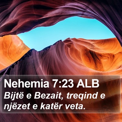 Nehemia 7:23 ALB Bible Verse Image
