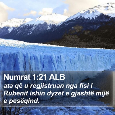Numrat 1:21 ALB Bible Verse Image