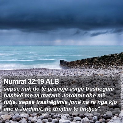 Numrat 32:19 ALB Bible Verse Image