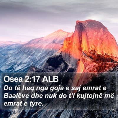 Osea 2:17 ALB Bible Verse Image
