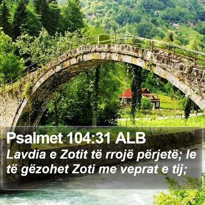 Psalmet 104:31 ALB Bible Verse Image