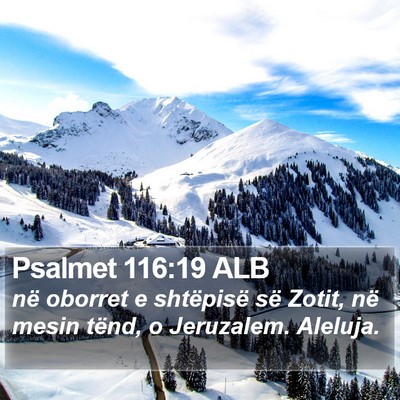 Psalmet 116:19 ALB Bible Verse Image