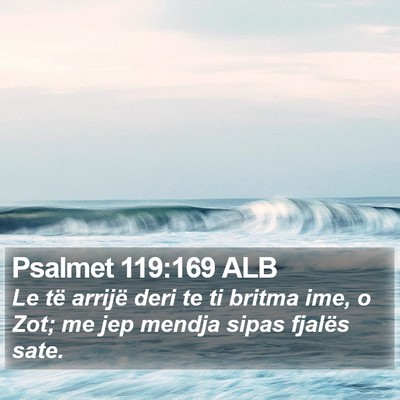 Psalmet 119:169 ALB Bible Verse Image