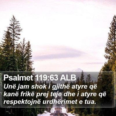 Psalmet 119:63 ALB Bible Verse Image