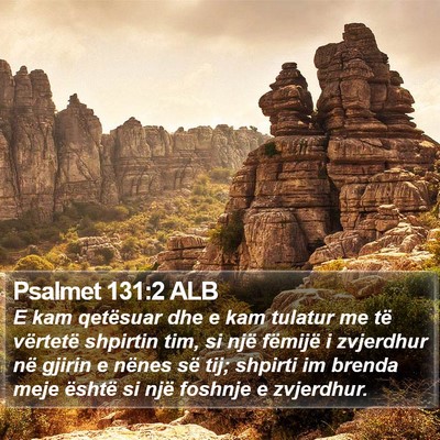 Psalmet 131:2 ALB Bible Verse Image