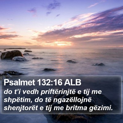 Psalmet 132:16 ALB Bible Verse Image