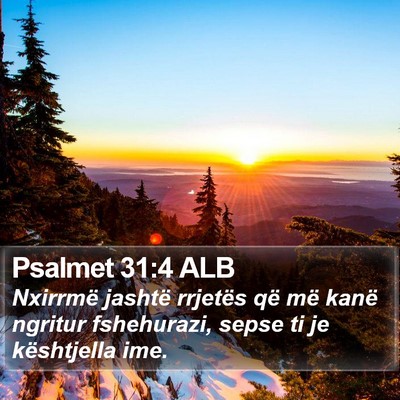 Psalmet 31:4 ALB Bible Verse Image