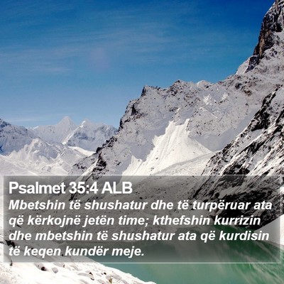 Psalmet 35:4 ALB Bible Verse Image