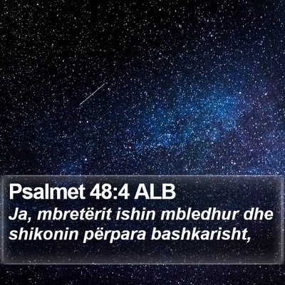 Psalmet 48:4 ALB Bible Verse Image