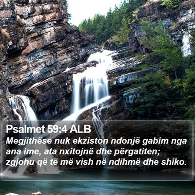 Psalmet 59:4 ALB Bible Verse Image