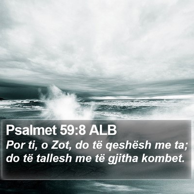 Psalmet 59:8 ALB Bible Verse Image