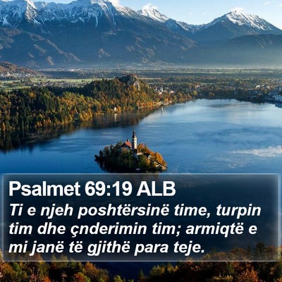 Psalmet 69:19 ALB Bible Verse Image