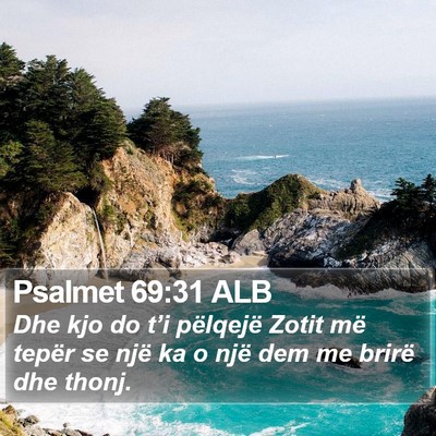 Psalmet 69:31 ALB Bible Verse Image