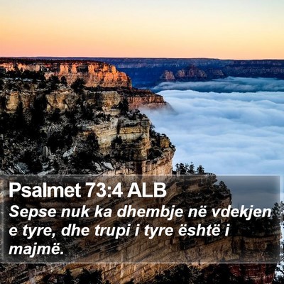 Psalmet 73:4 ALB Bible Verse Image