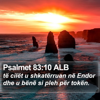 Psalmet 83:10 ALB Bible Verse Image