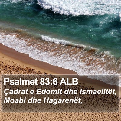 Psalmet 83:6 ALB Bible Verse Image