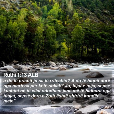 Ruthi 1:13 ALB Bible Verse Image