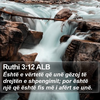 Ruthi 3:12 ALB Bible Verse Image