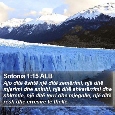 Sofonia 1:15 ALB Bible Verse Image