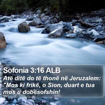 Sofonia 3:16 ALB Bible Verse Image