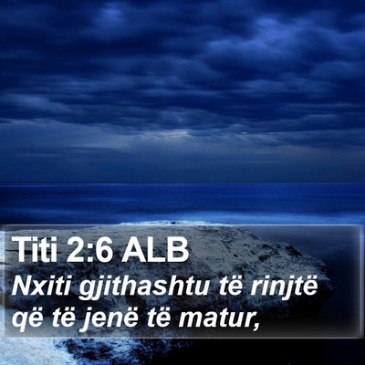 Titi 2:6 ALB Bible Verse Image